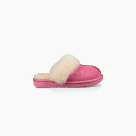 UGG Cozy II Pink Slippers for Kids (IPLW51263)